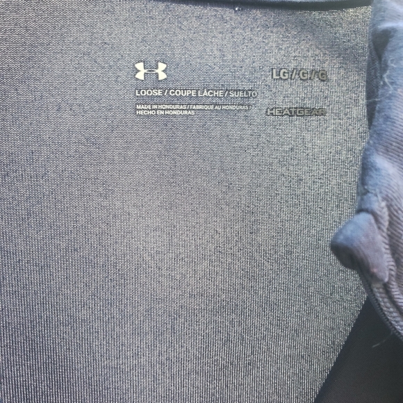 Navy/Gray Under Amour pullover - Picture 2 of 2